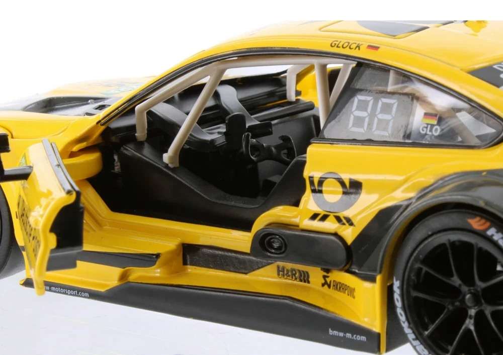 BMW M4 DTM Deutsche Post Racing #16 1/24 Scale Diecast Model - Showcasts