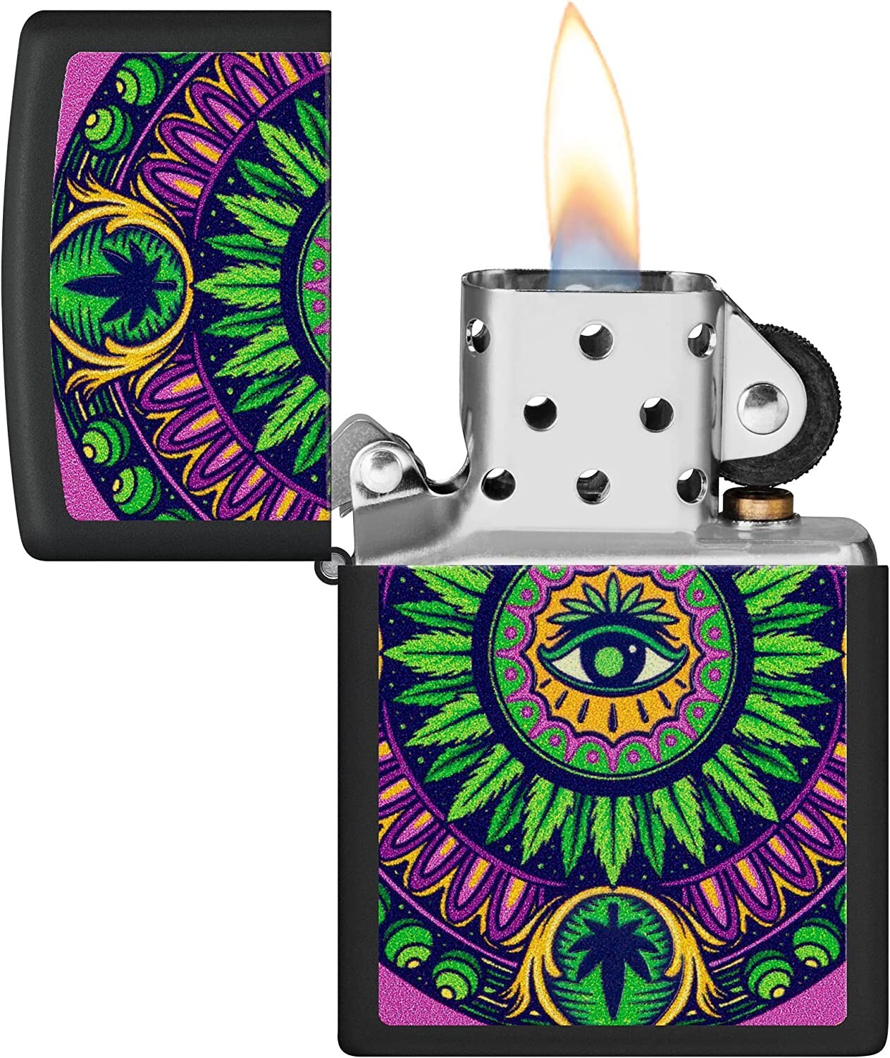 Zippo Black Light Black Matte 48583