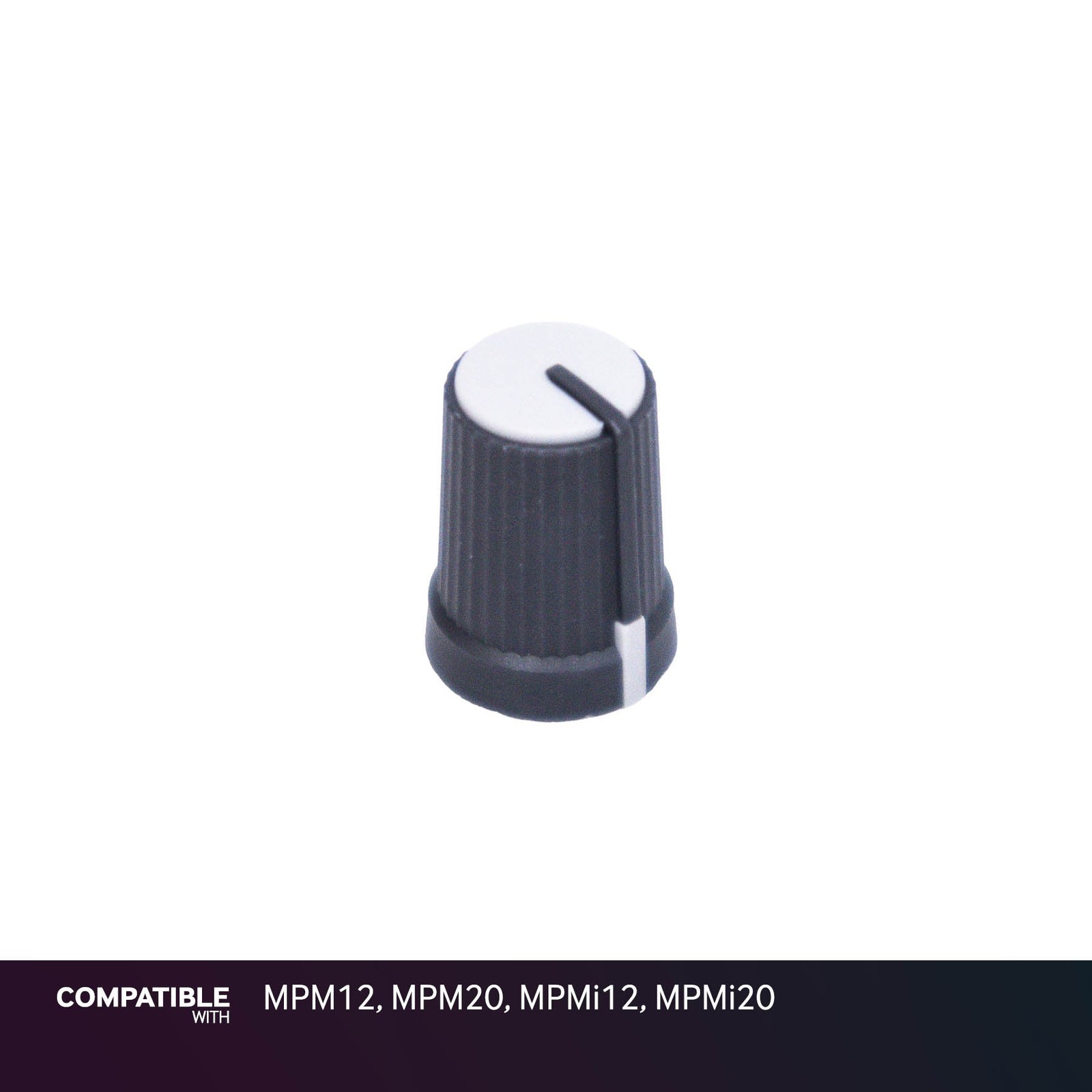 Soundcraft Gray Knob for MPM12, MPM20, MPMi12, MPMi20