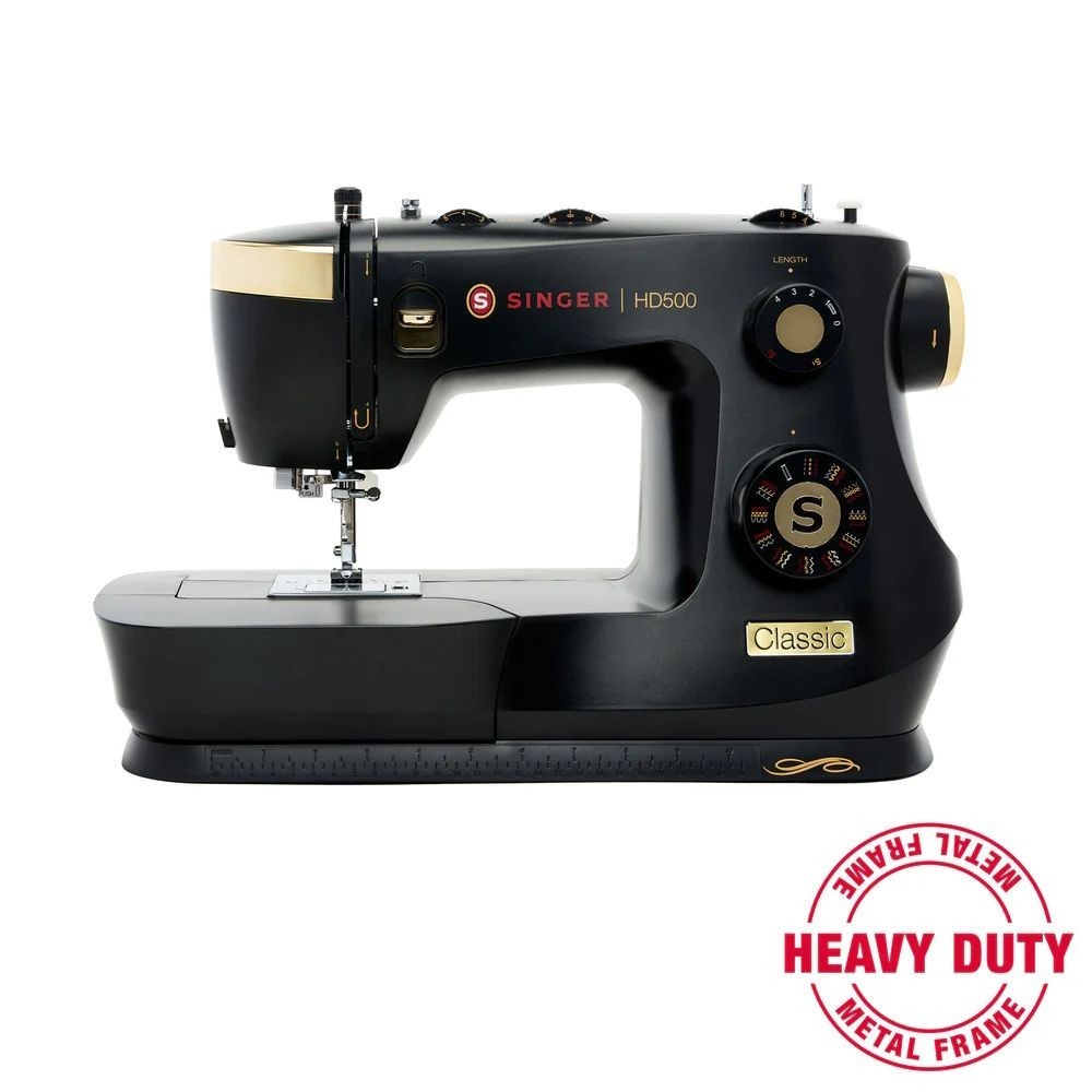 Singer HD500 Classic Black Sewing Machine New