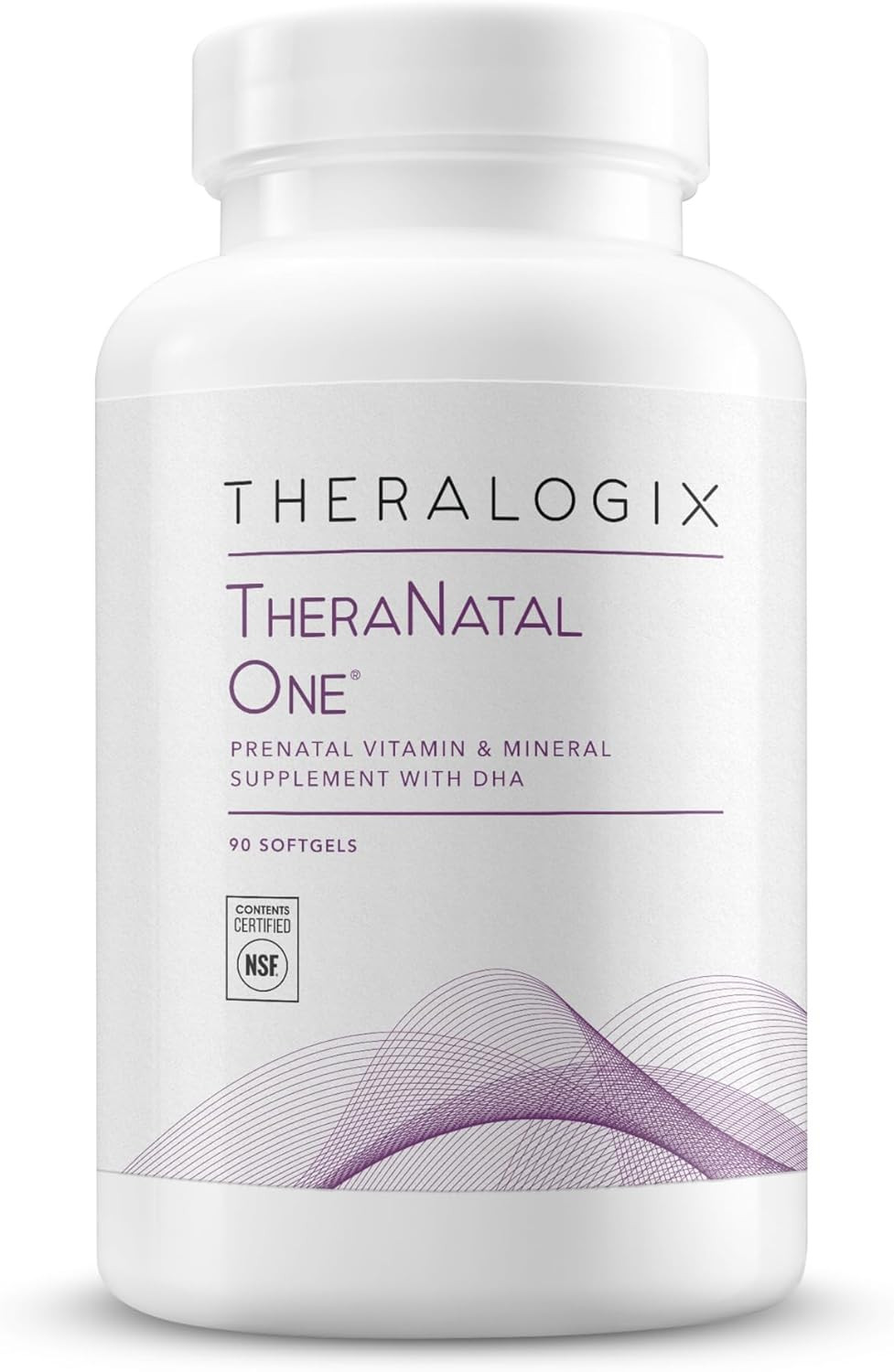 Theranatal One Prenatal Vitamin - 90-Day Supply - Prenatal Multivitamin with DHA