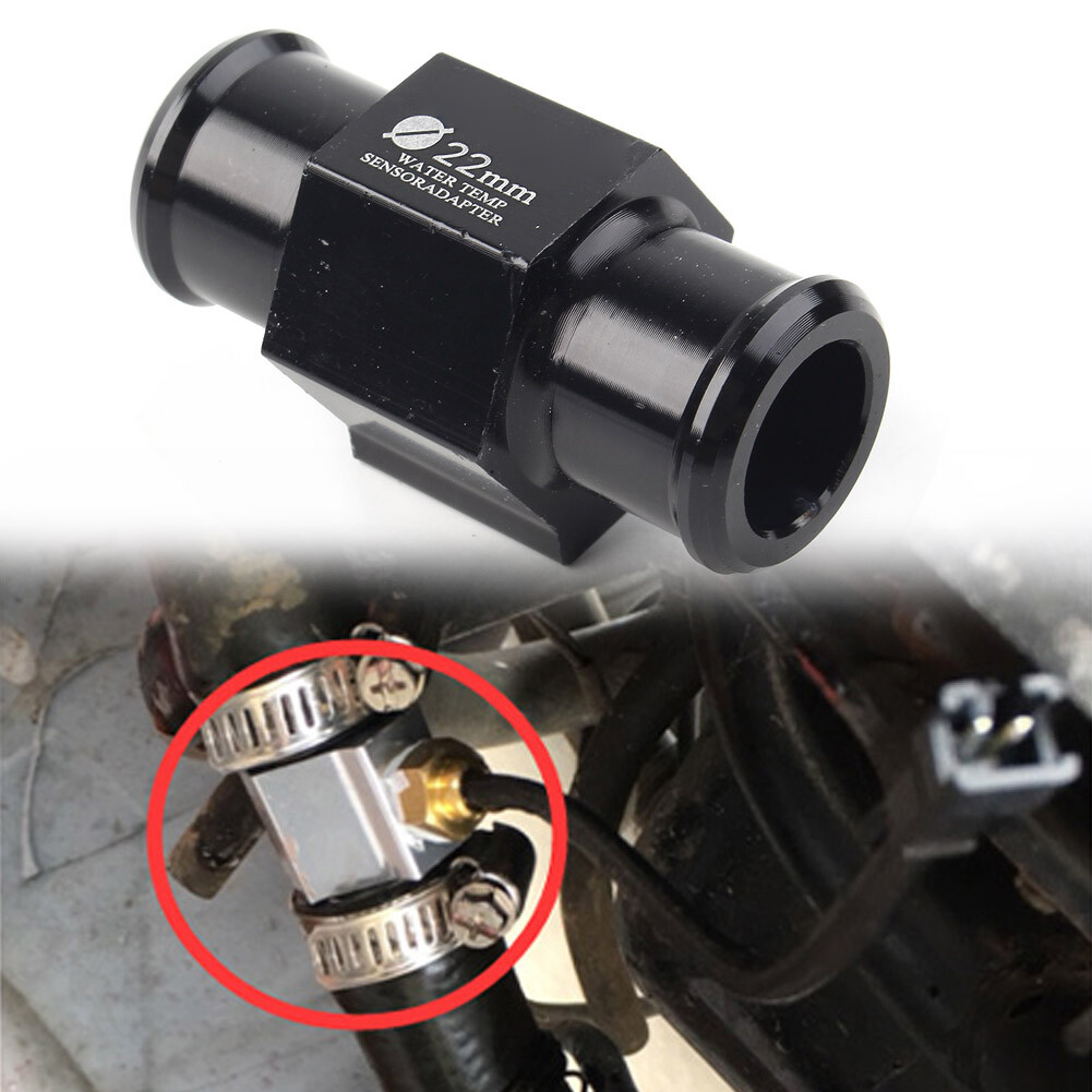 Universal Water Temp Temperature Joint Pipe Sensor Gauge Radiator Hose Adapter