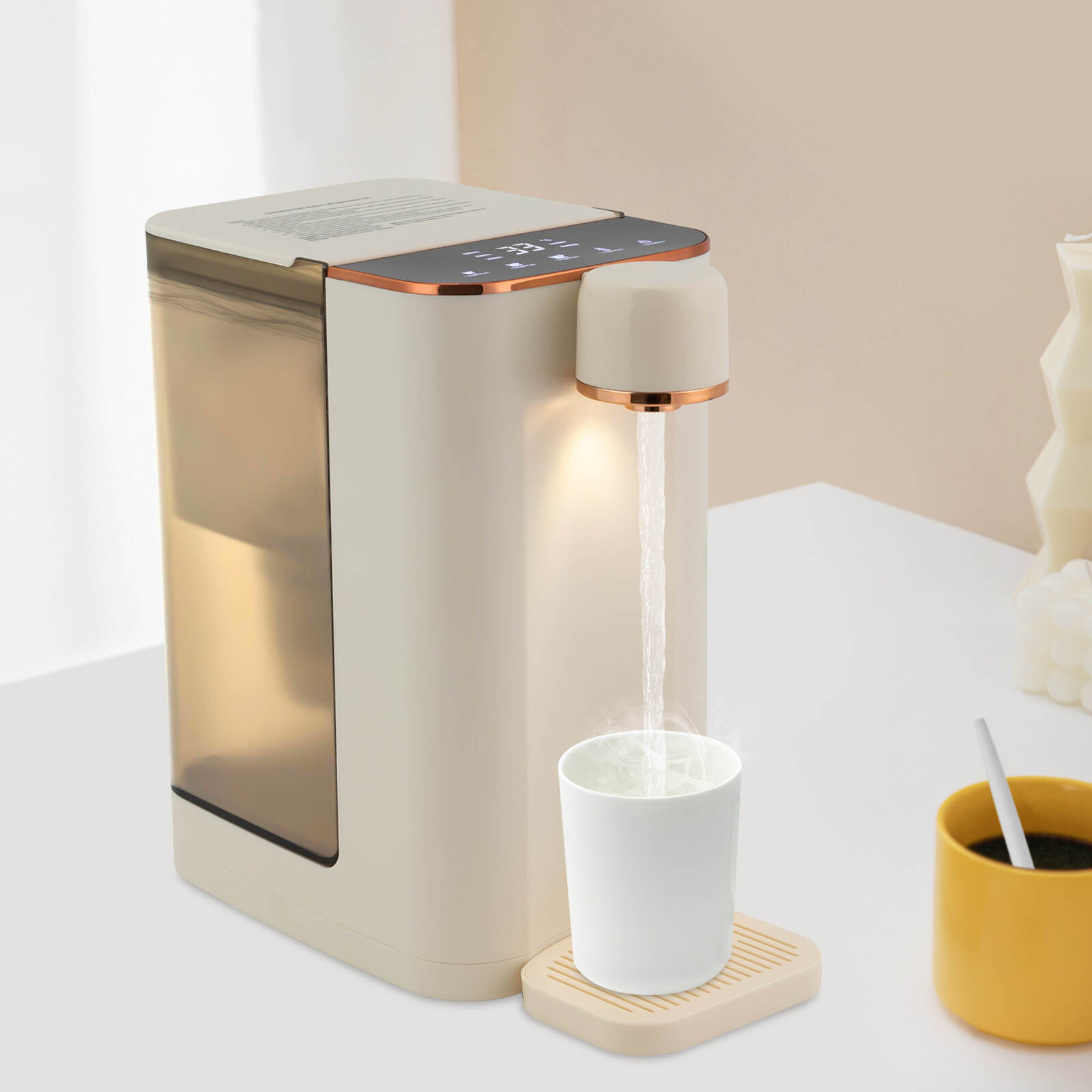 3L Desktop Instant Hot Water Dispenser Electric Countertop Drinking Machine