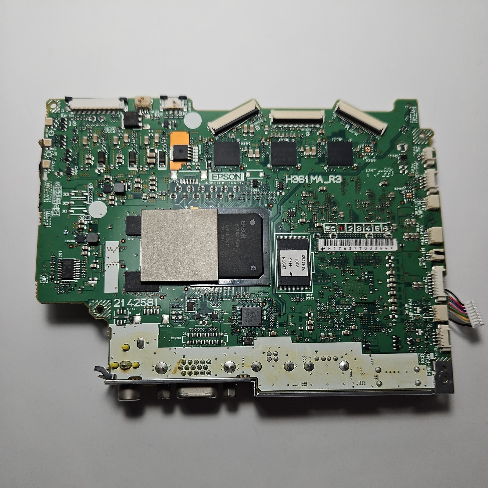 Epson PowerLite 1776W Wireless WXGA 3LCD Projector Board Plate