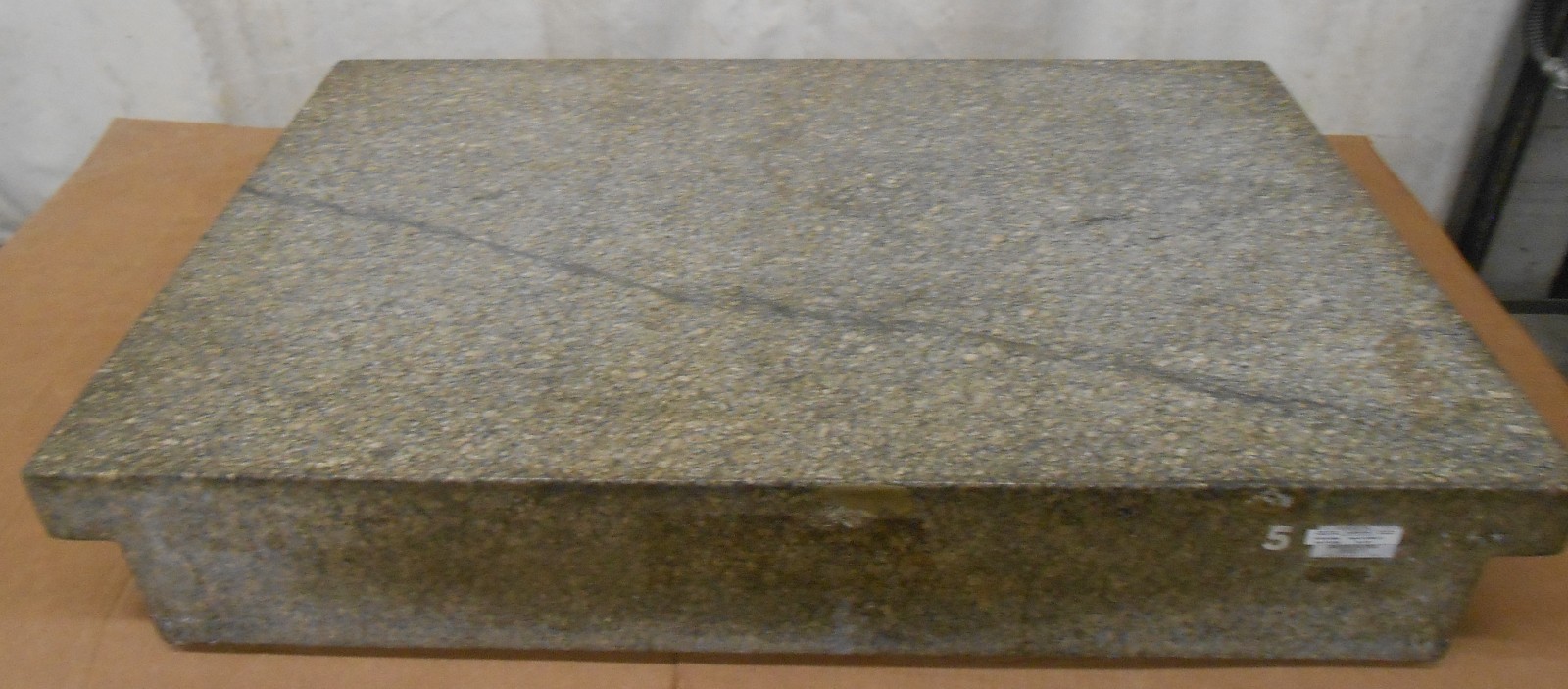 GRANITE SURFACE PLATE, 120719, C GRADE, 36'' X 24'' X 6'', 2LEDGE