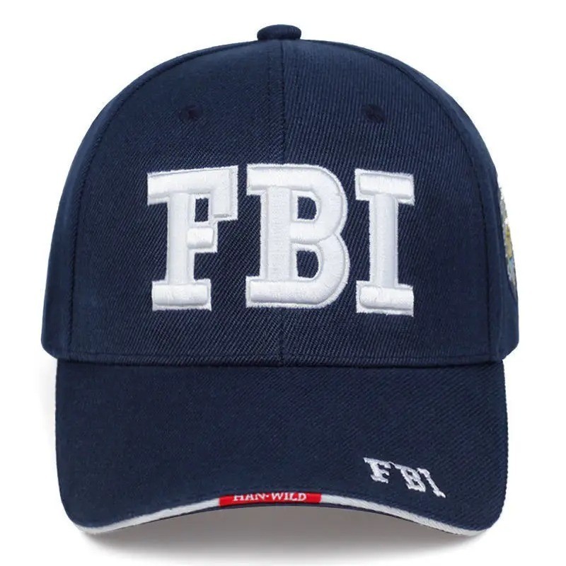 Baseball Cap FBI Officer Army SWAT Security Police US FBI Hat Embroidery New Cap