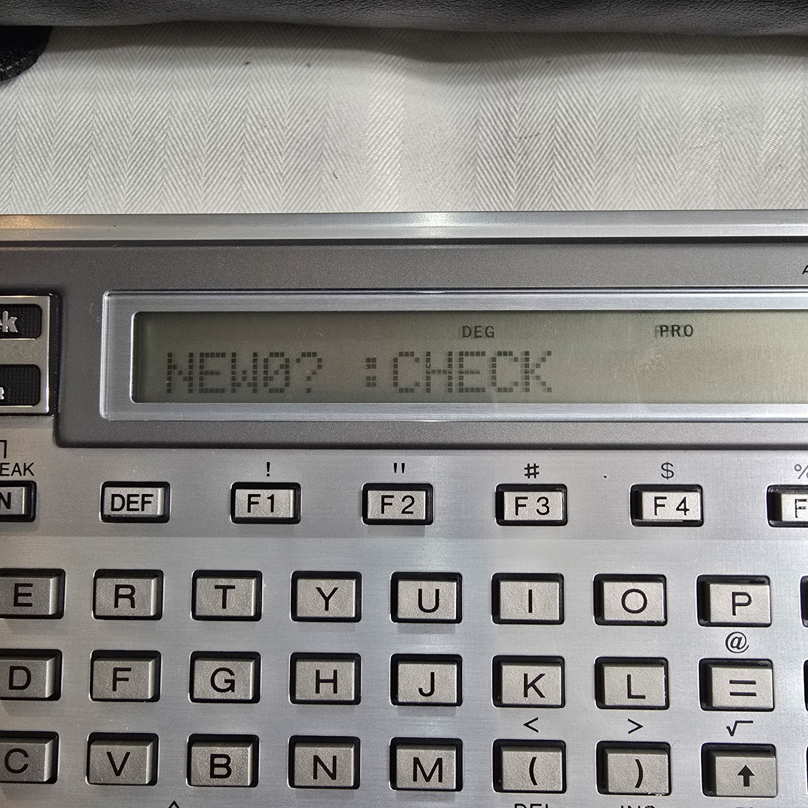 Vintage SHARP PC-1500A