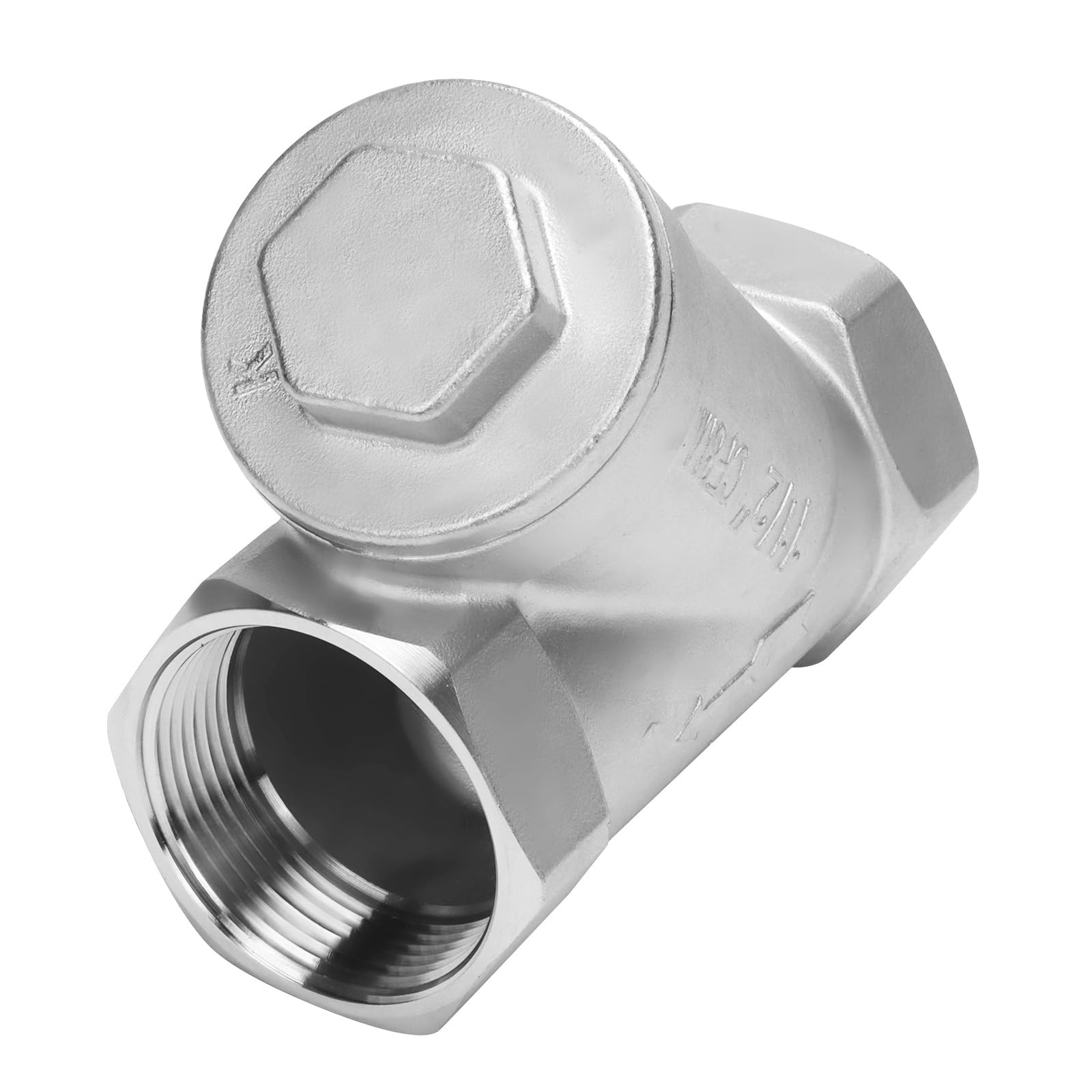 Wye Strainer 1-1/2 Inch 100 Mesh Screen Filter Valve 800 WOG SUS316 CF8M
