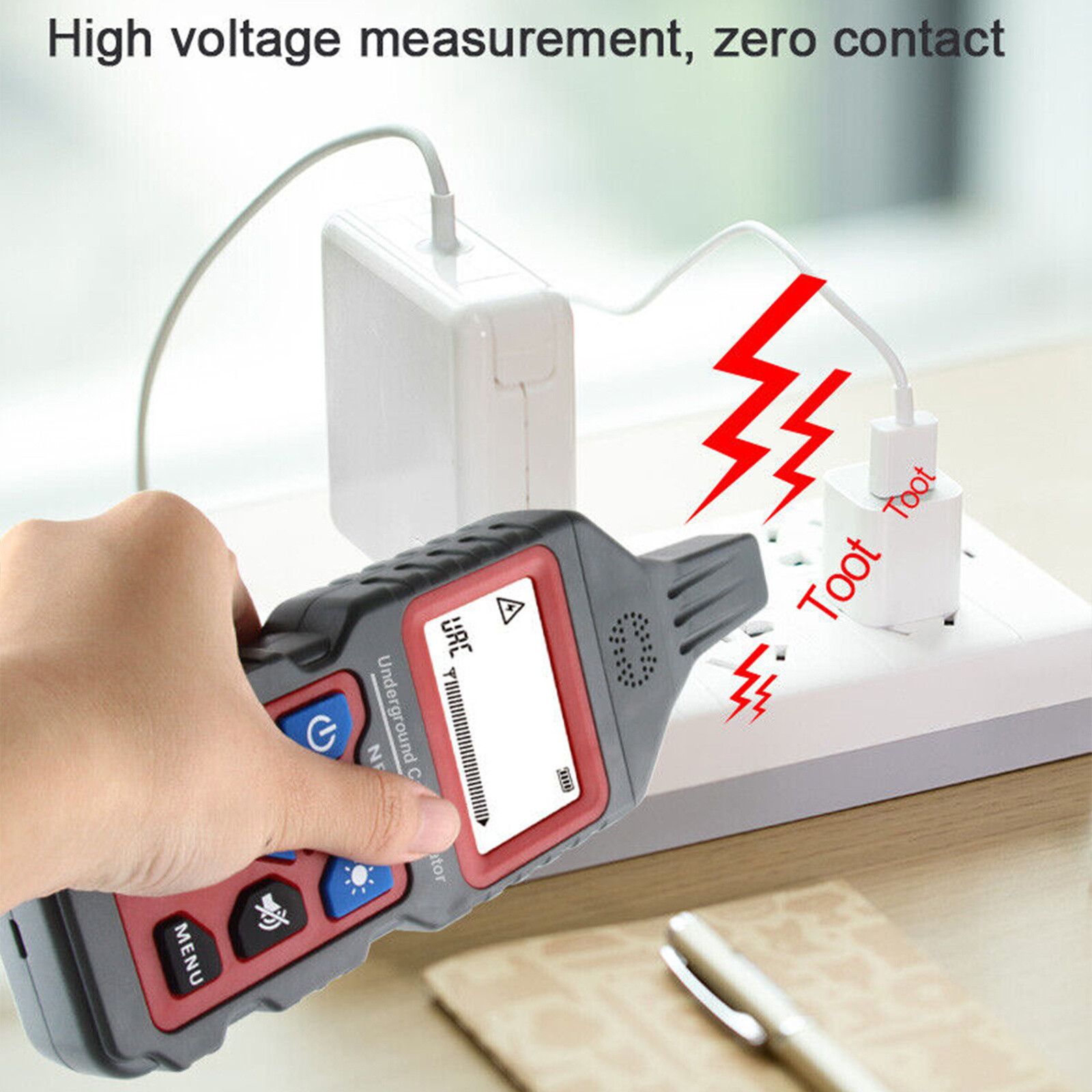 NF-826 Underground Cable Tester*1 Electrical Locator Wire Tracker Detection Wall