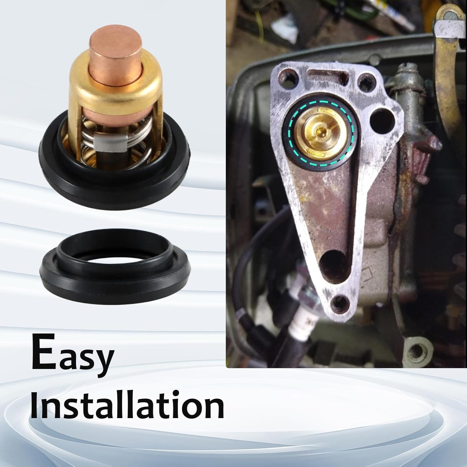 Thermostat For Johnson Evinrude Outboard 5-235HP 5005440 434841 #/