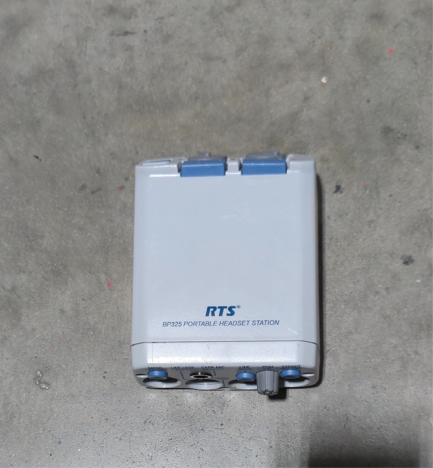 RTS Telex BP325 Dual Channel Intercom Belt Pack