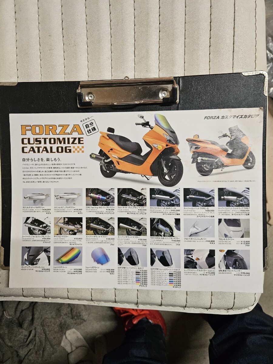 Forza 250 Catalog Original Vintage Retro