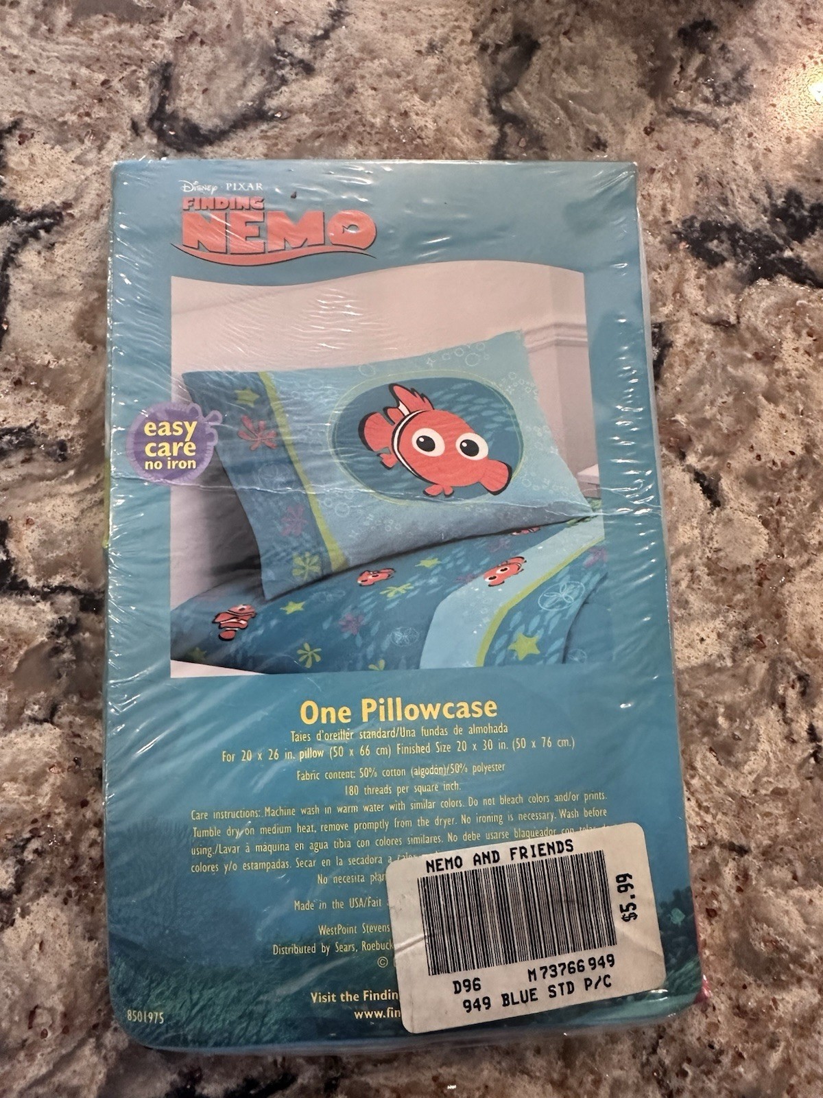 Finding Nemo Pillowcase NEW Disney’s Pixar