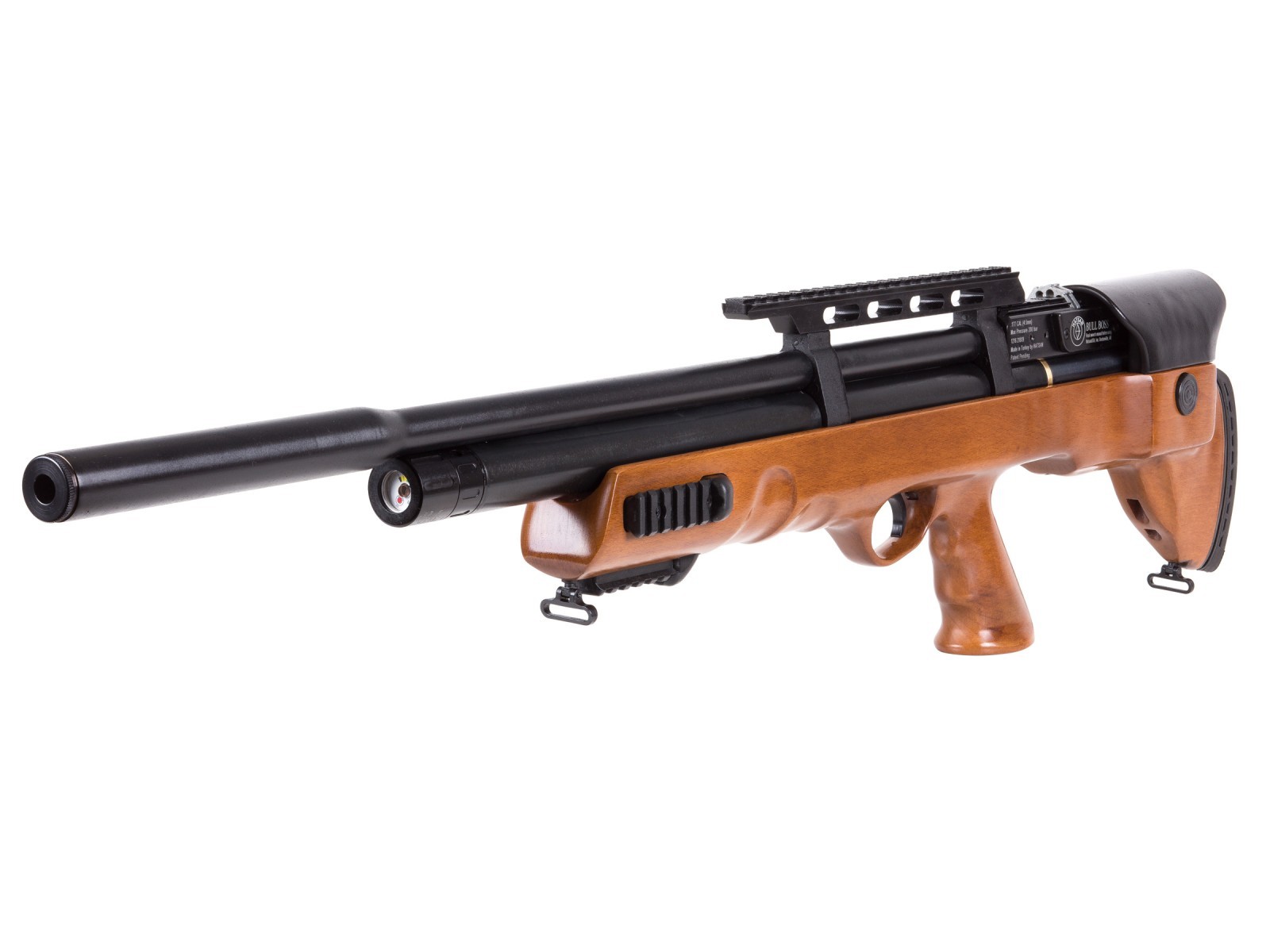 Hatsan BullBoss QE Air Rifle, Wood .25