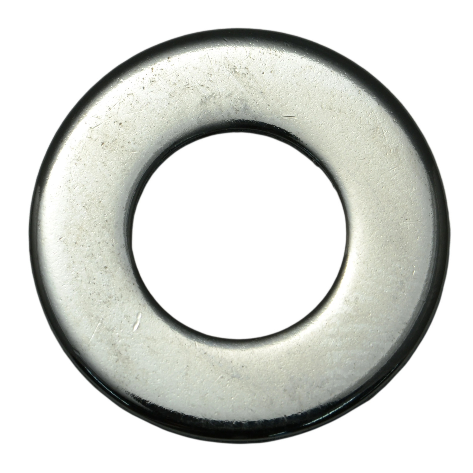 3/8" x 13/32" x 13/16" Chrome Grade 2 SAE Flat Washers (10 pcs.)