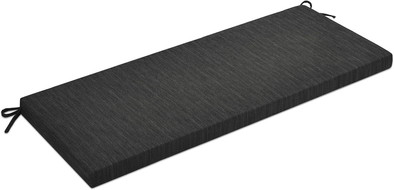 Baibu 42 Inch Classic Solid Color Bench Cushion with Ties, Non-Slip Indoor Outdo