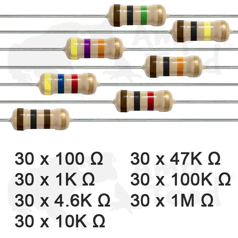 BreadBoard Beginners Kit, Power Supply Module, Resistors, Wires, more...
