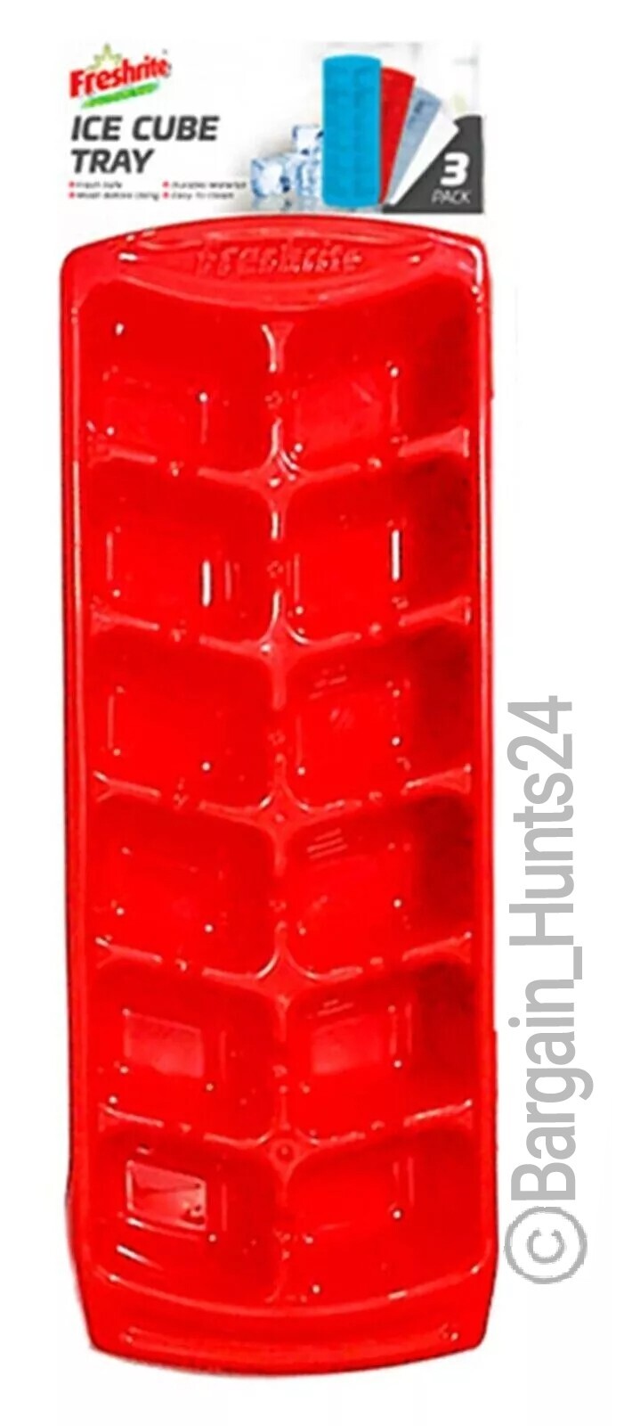 3 Counts Set Ice Cube Tray Home Smart Freezer & Dishwasher Safe,12 Ice Cube Mold