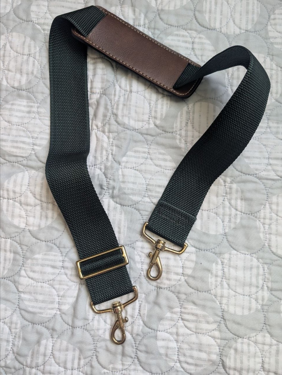 Samsonite Vintage Original Shoulder Strap Green Brown