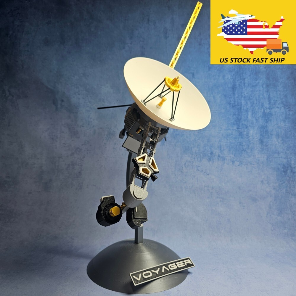 【Craft】Detailed 1/24 US NASA Voyager 3D Model Replica for Space Exploration Fans
