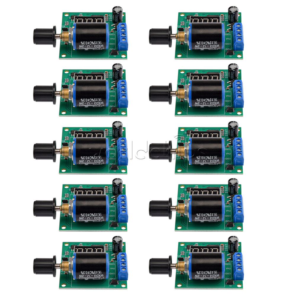 10PCS DC Adjustable Digital Current Signal Generator Module Board 0.1mA/4-20mA