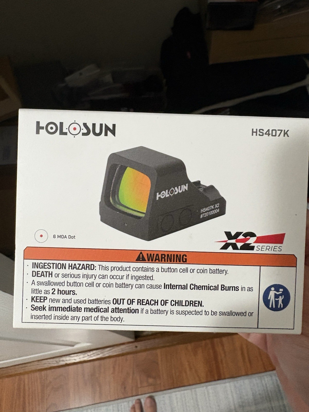 Holosun 407K/507K OEM Carrying Case Box