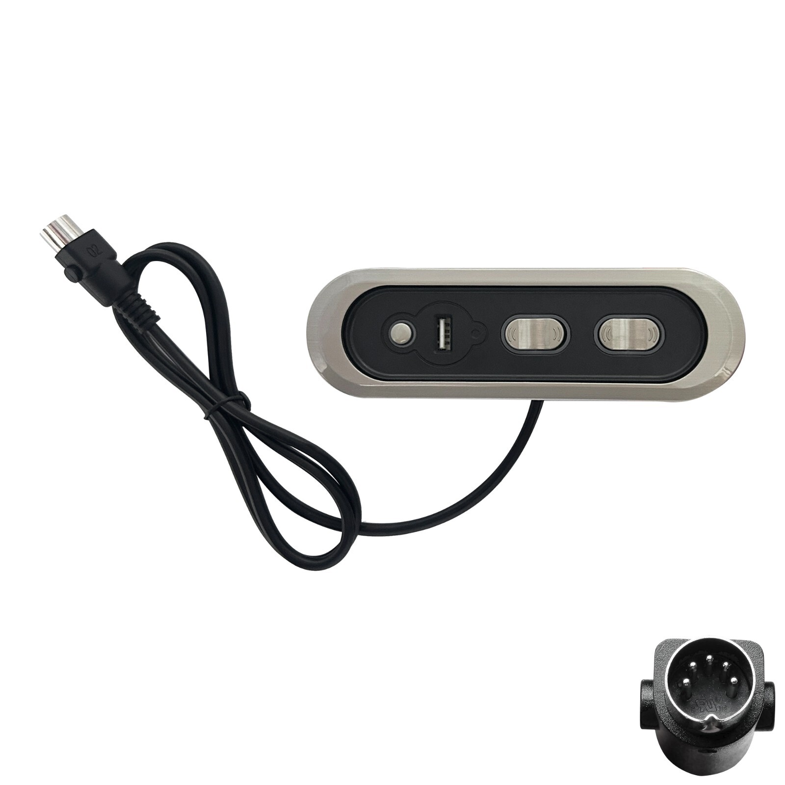 Power Recliner 5 Button 5 Pin Mulin MLSK65-A4 Switch Hand Control Replacement