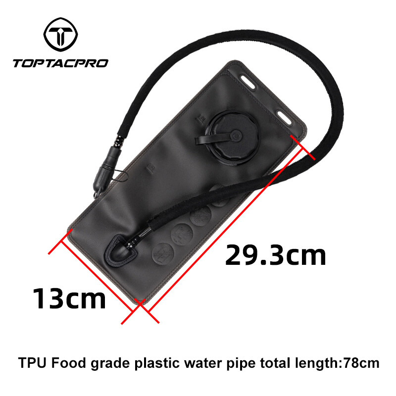 TOPTACPRO Tactical 1L Hydration Bladder Water Bladder Water Reservoir Storage