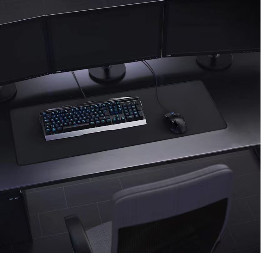 Large Extended Gaming Mouse Pad Mat Stitched Edges Non-Slip Waterproof Mousepad
