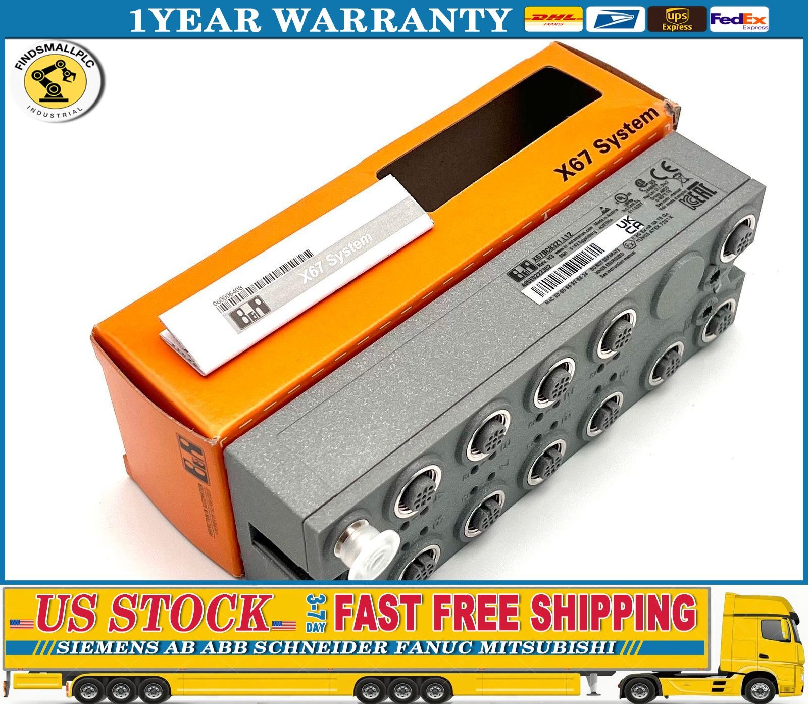 B&R Automation X67BC8321.L12 Rev. H3 Bus Controller NEW IN BOX