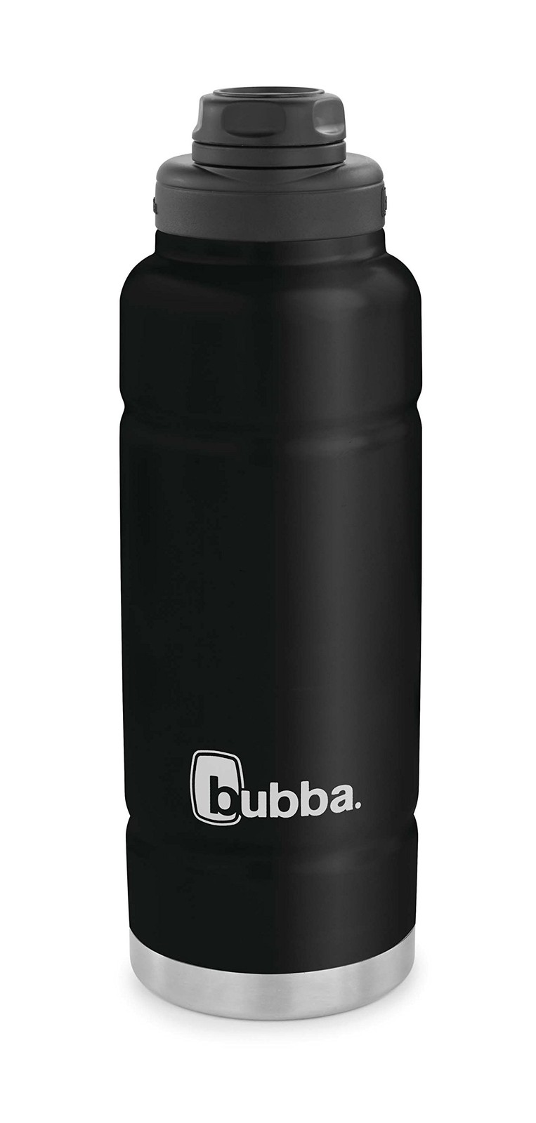 Bubba Trailblazer, Vacuum-Insulated Stainless Steel Water Bottle, 40oz, Black