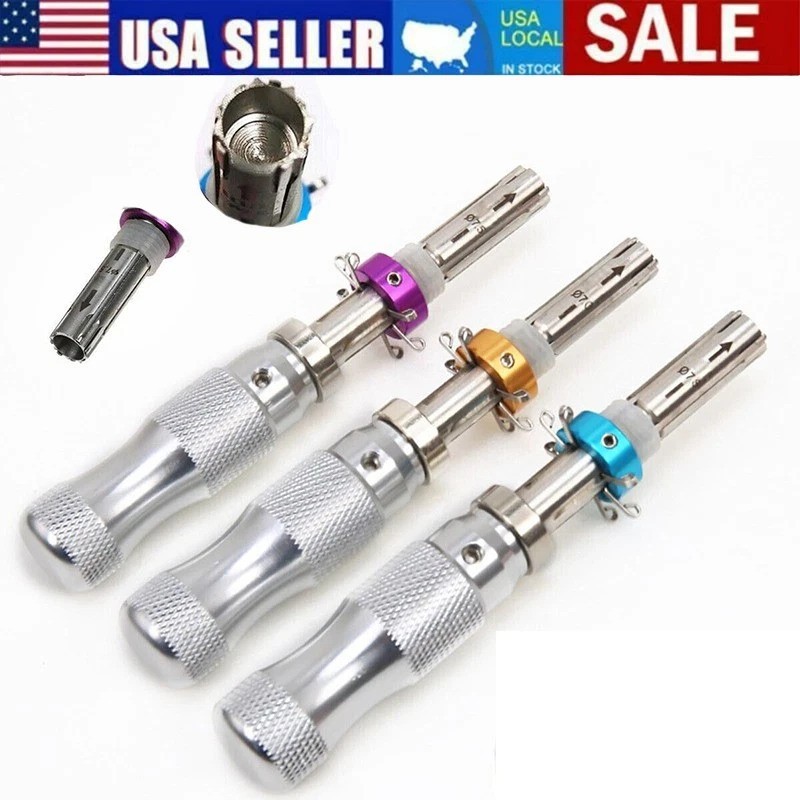 3PCS-Tubular-7-Pins-Tool-Accessories-Stainless-Adjustable-Tool-US-Free-shipping