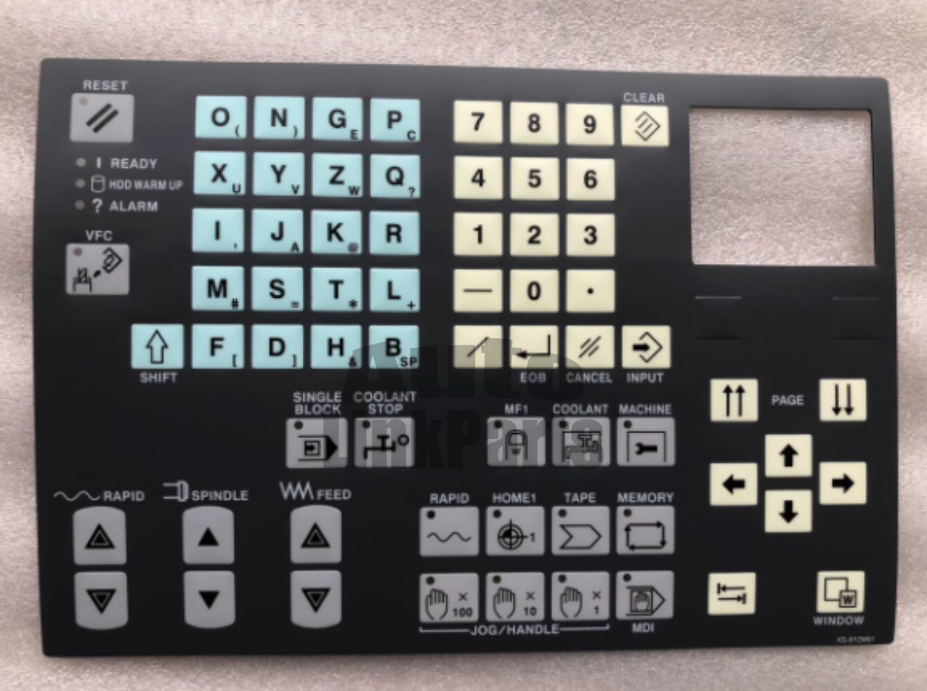 New For KS-6YZL01B Membrane Keypad CNC Machining Center Lathe Operation Button