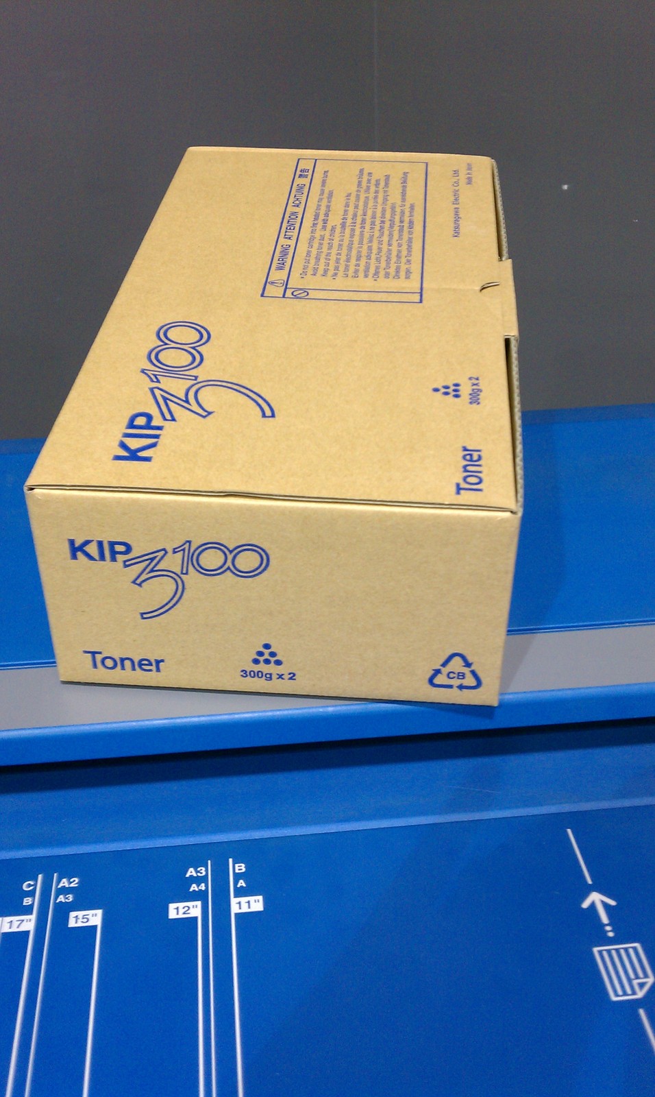 KIP 3100 Toner Genuine OEM Black 2 cartridges per box