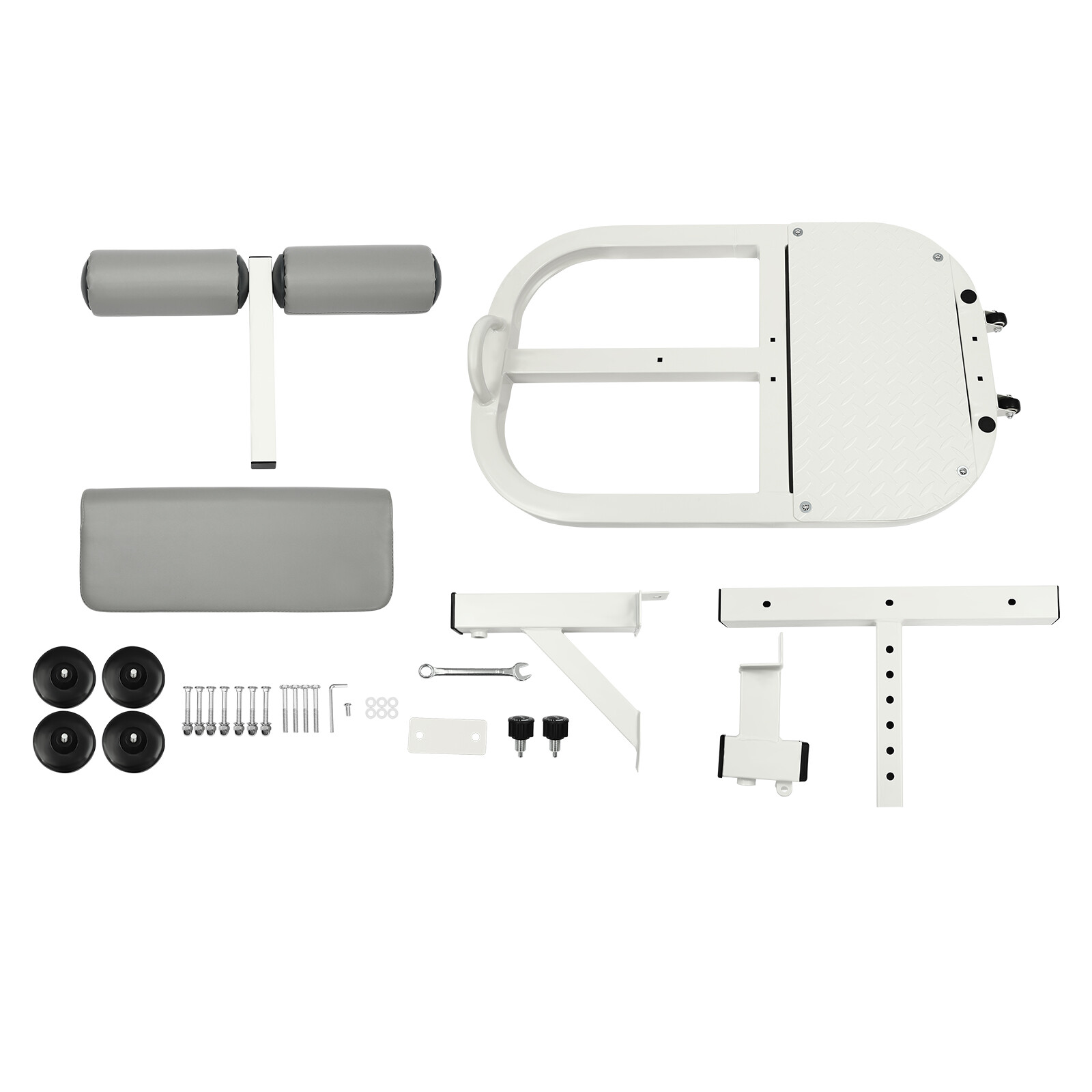 Multi-Function Deep Squat Bench, Home Gym Workout Station Leg Exercise Machine!