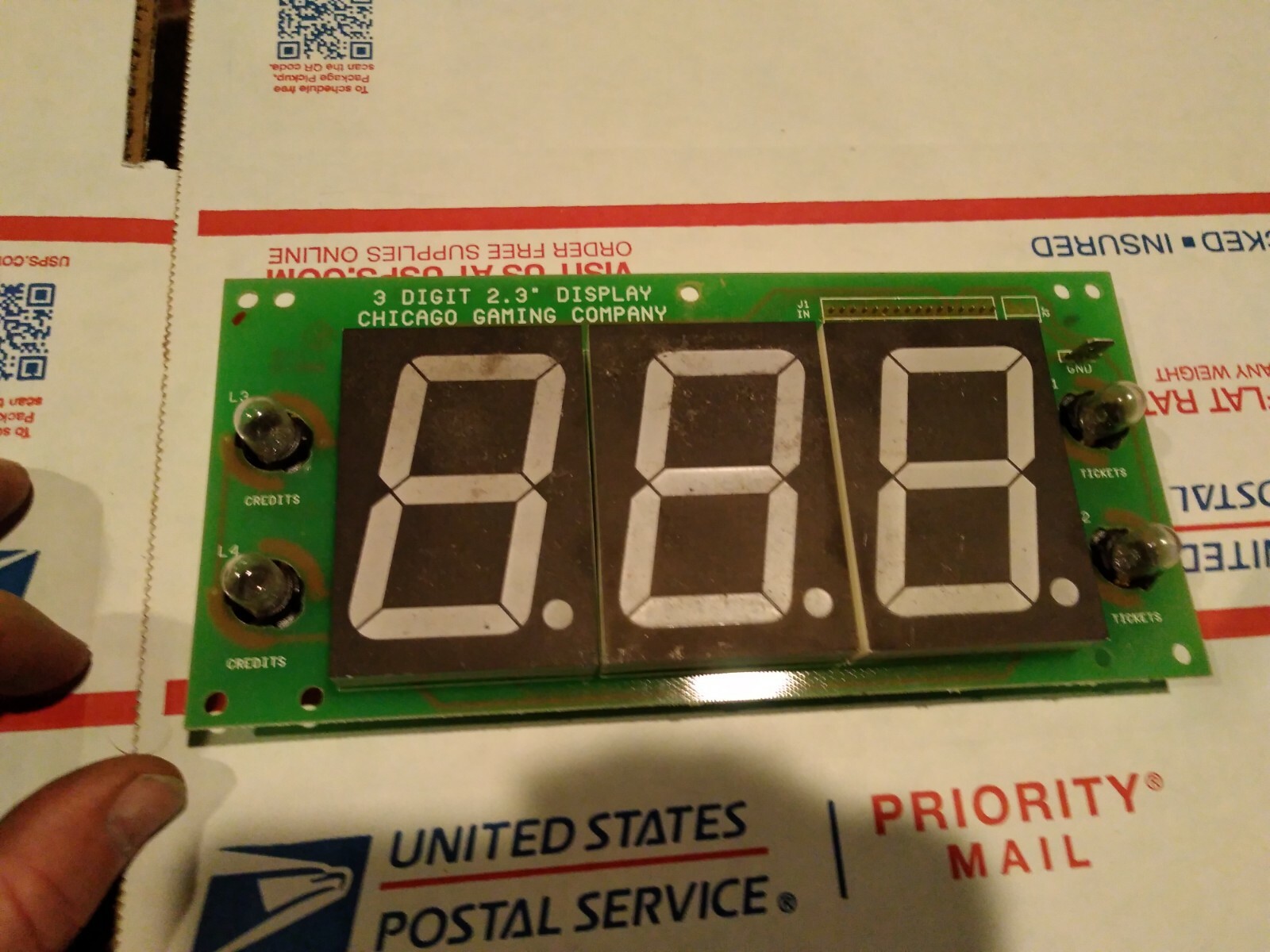 spongebob squarepants jellyfishing arcade redemption pcb parts #92