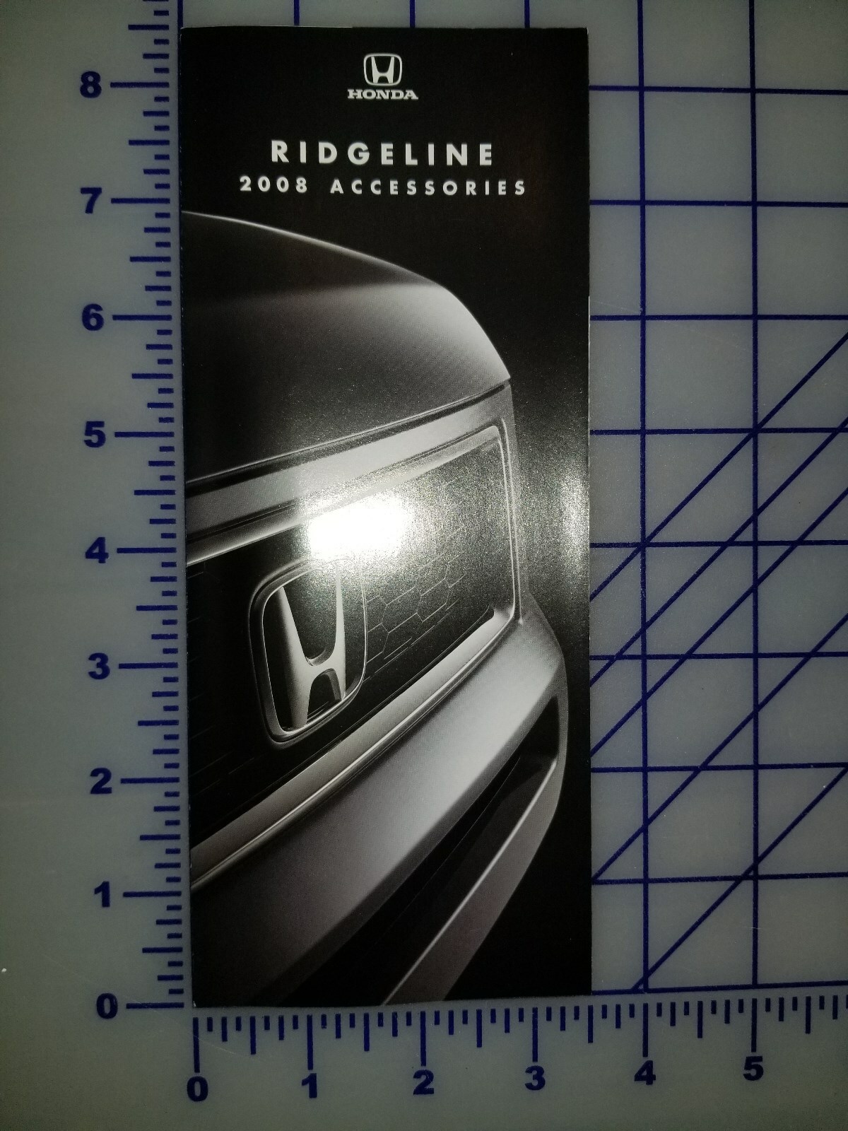 2008 Honda Ridgeline Accessories Brochure Folder