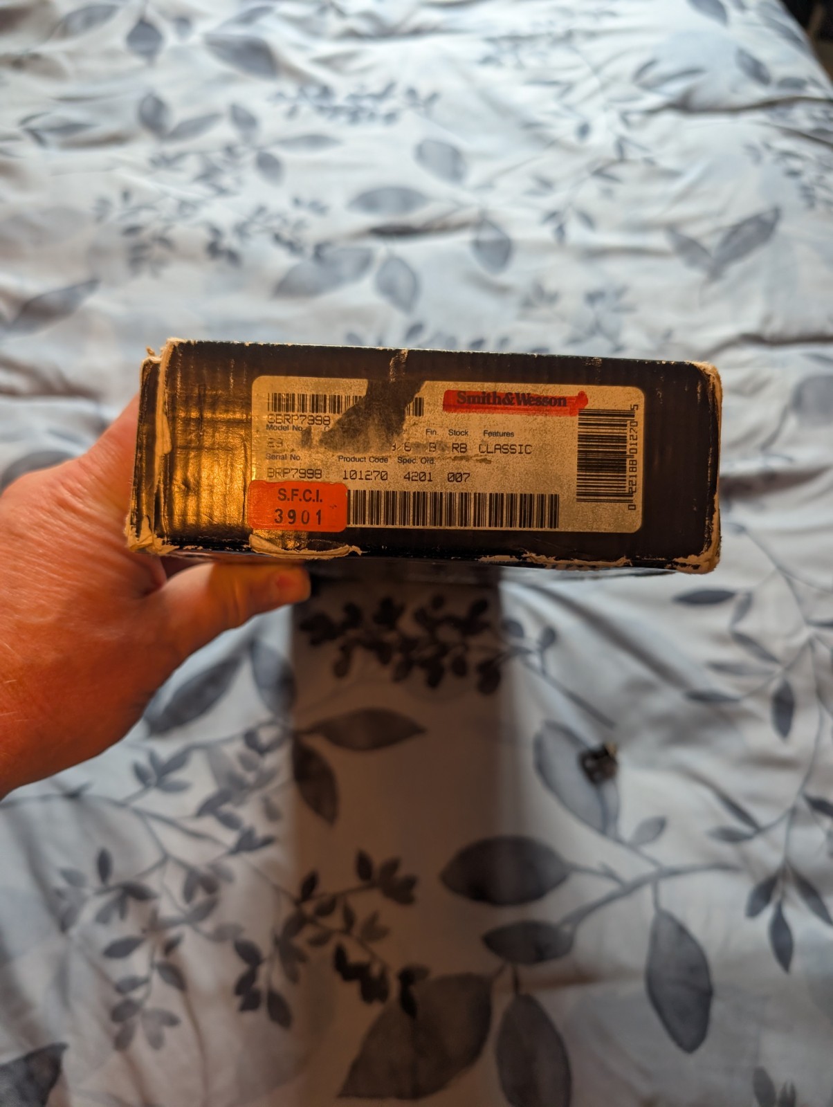 Smith And Wesson 44 Magnum Classic Empty Box And Paperwork