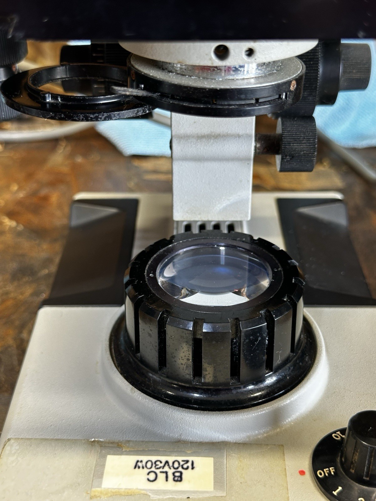 Bausch & Lomb Bino Style Microscope. Tested and Working Good Condition See Pics