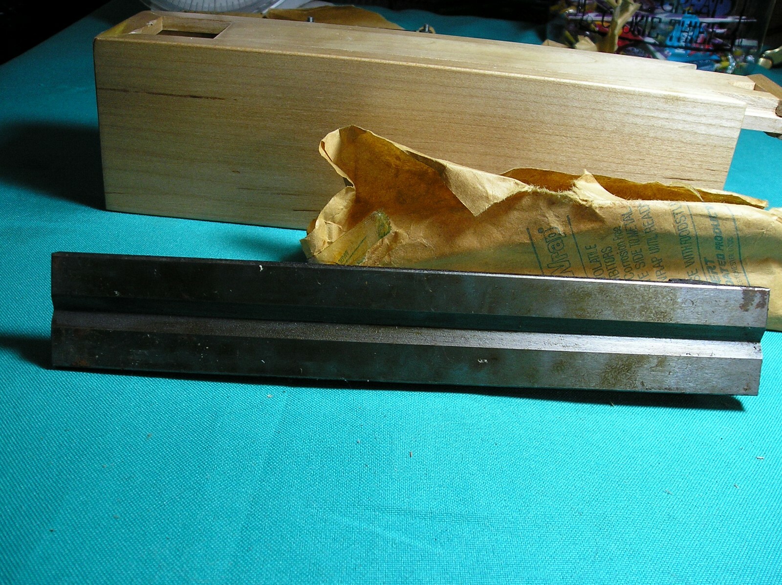 Vintage 'EXACT' 8" Machinist Level - Brand New old stock #96-8 ,w/ BOX