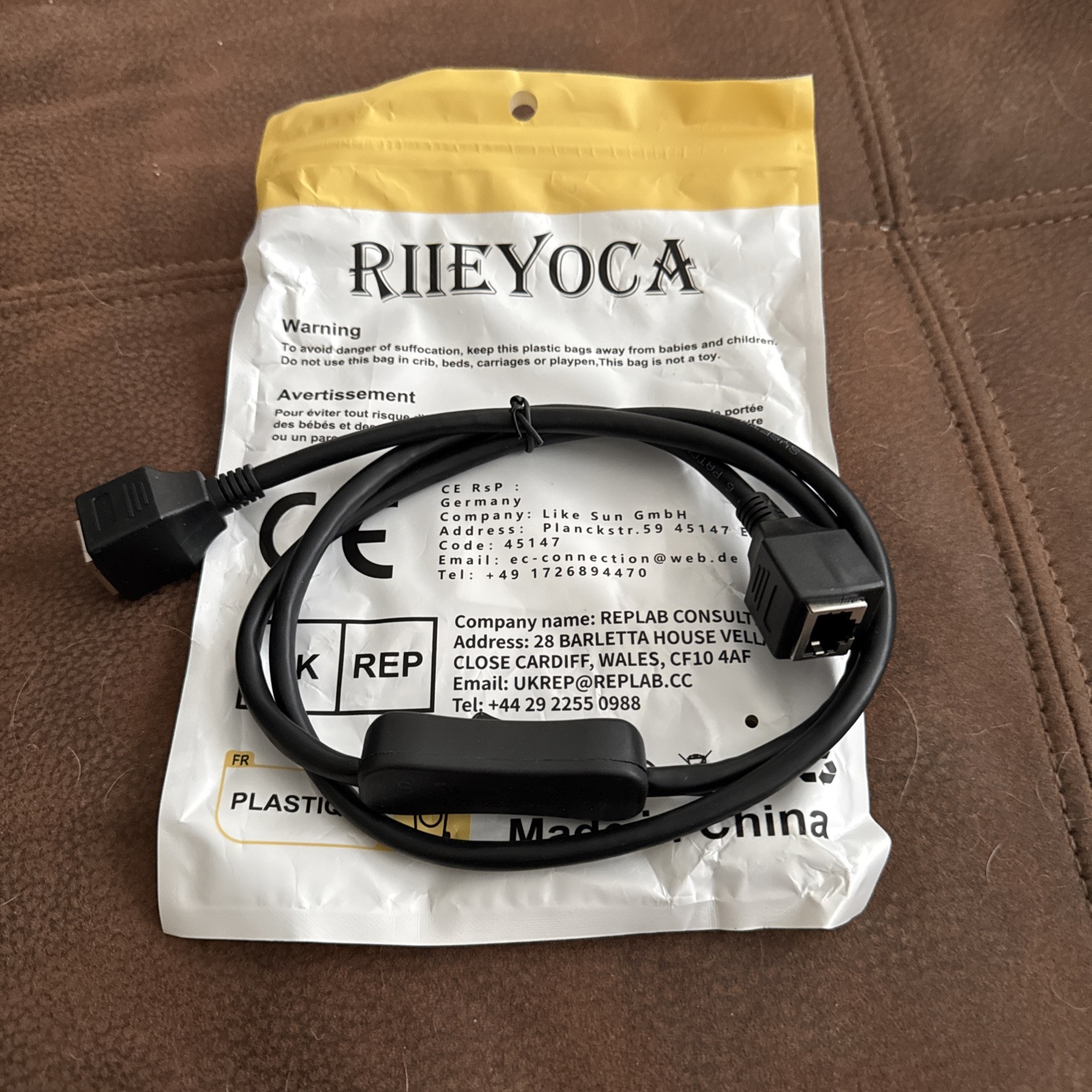 Rileyoca Ethernet Splicer W/ On Off