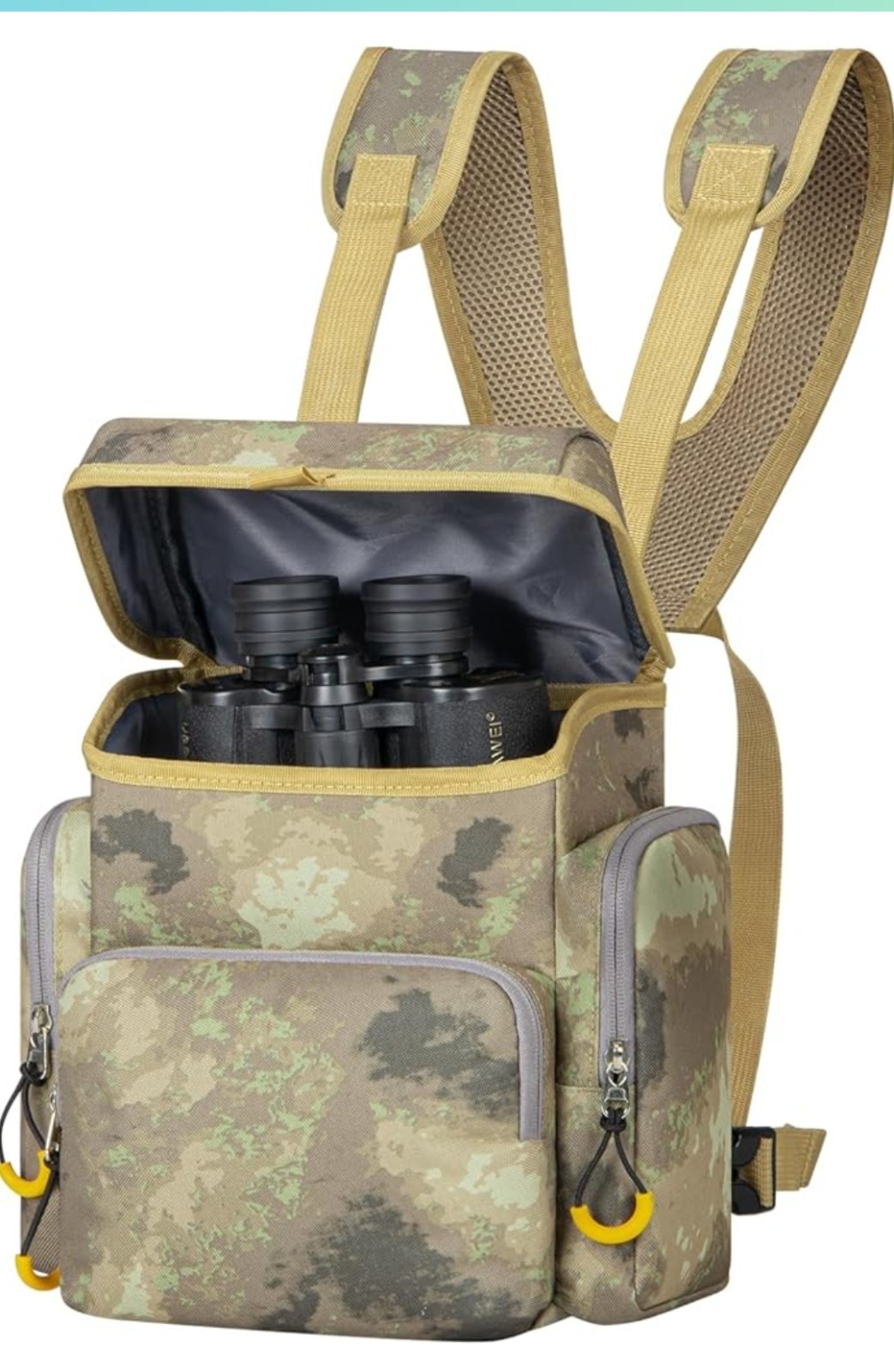 Binocular Harness Chest Pack - Lightweight Binocular Case with Rangefinder Pouch