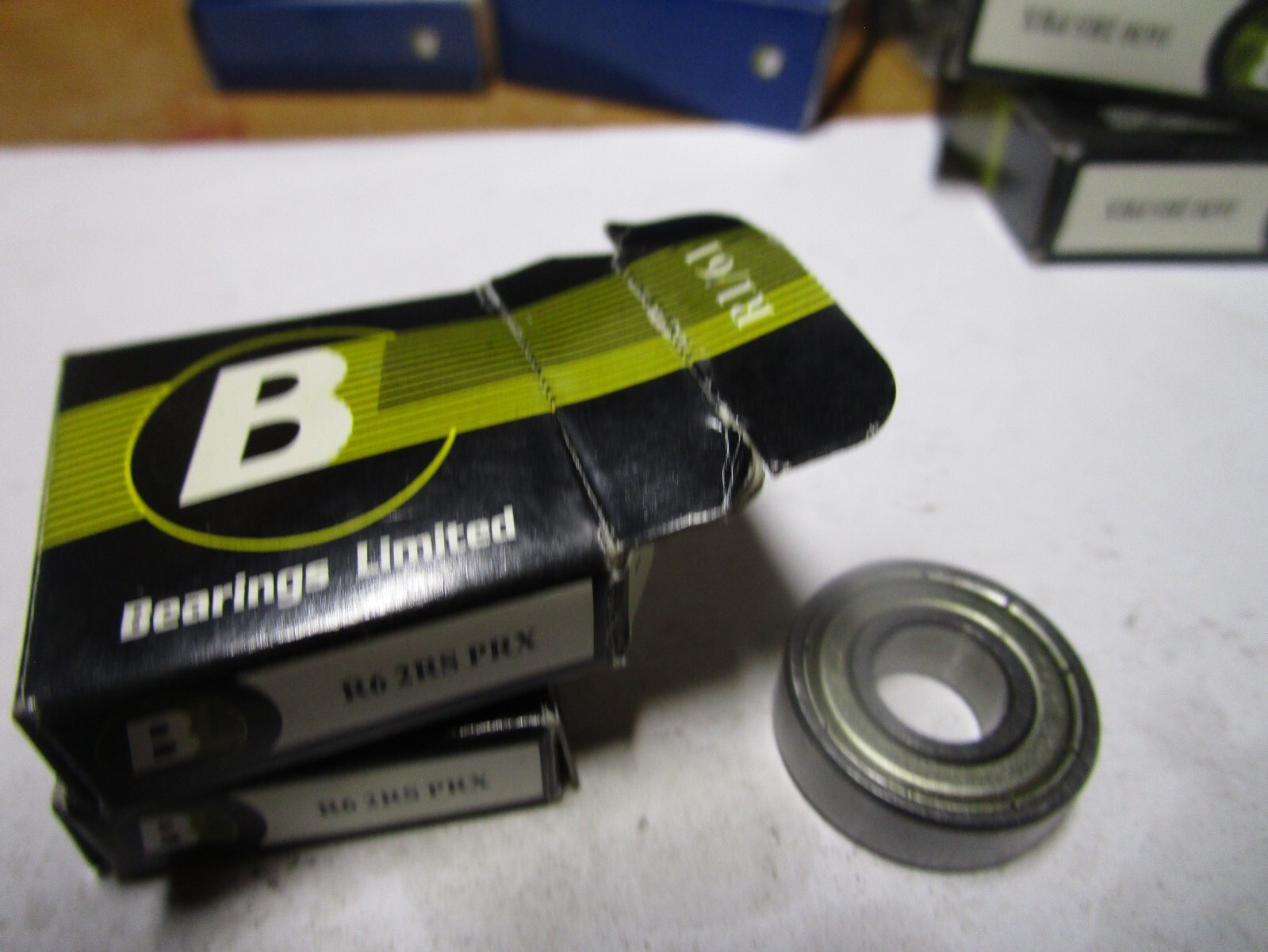 TRITAN Min Ball Bearing, PS, 0.375In Bore Dia R6 2RS PRX QTY 2