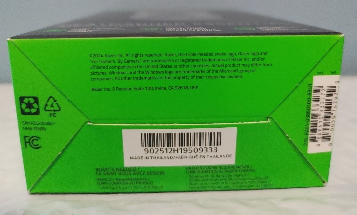 Razer DeathAdder Essential Wired Optical Gaming Mouse 6400 DPI - New! Sealed!