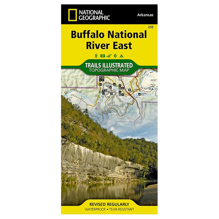 National Geographic Midwest: Buffalo National River East Map #233 - Explore