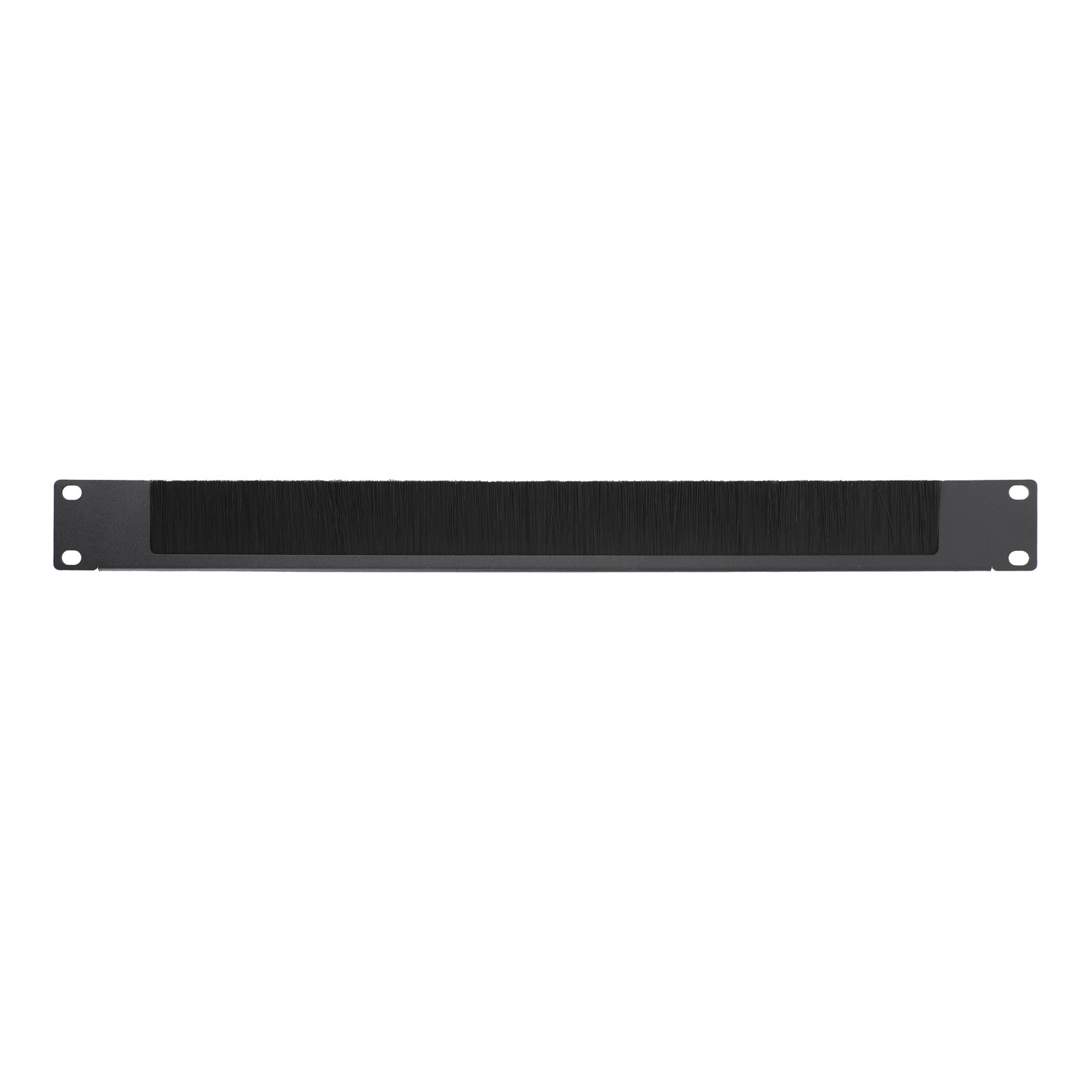 2-Pack 1U 19” Rack Mount Network Cable Tidy Brush Panel Bar Disassembled