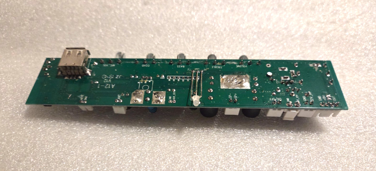 Lenoxx CA350 Amplified Speaker System Volume Control Board