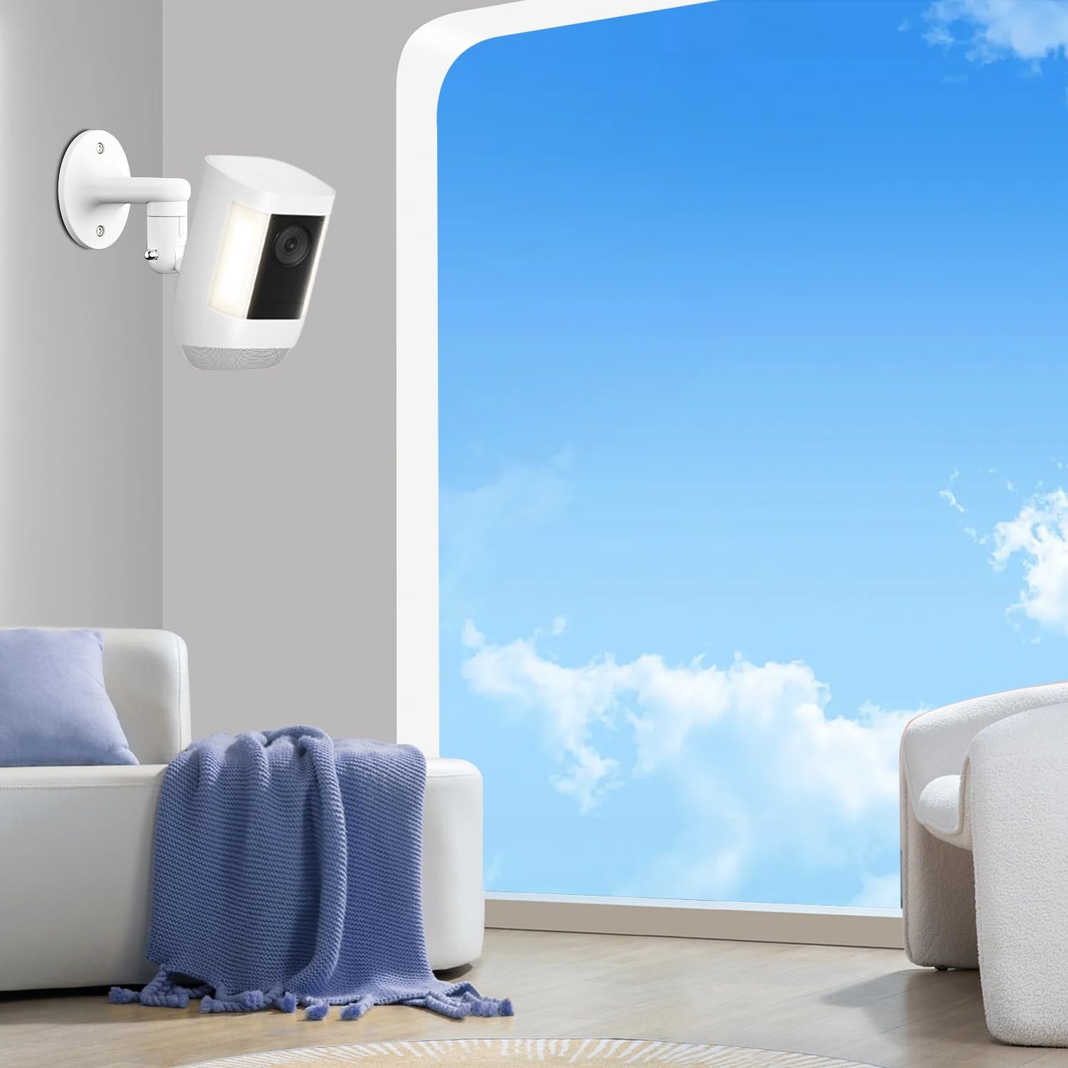 Wall Mount for Ring Spotlight Cam Battery and 1 Pack
