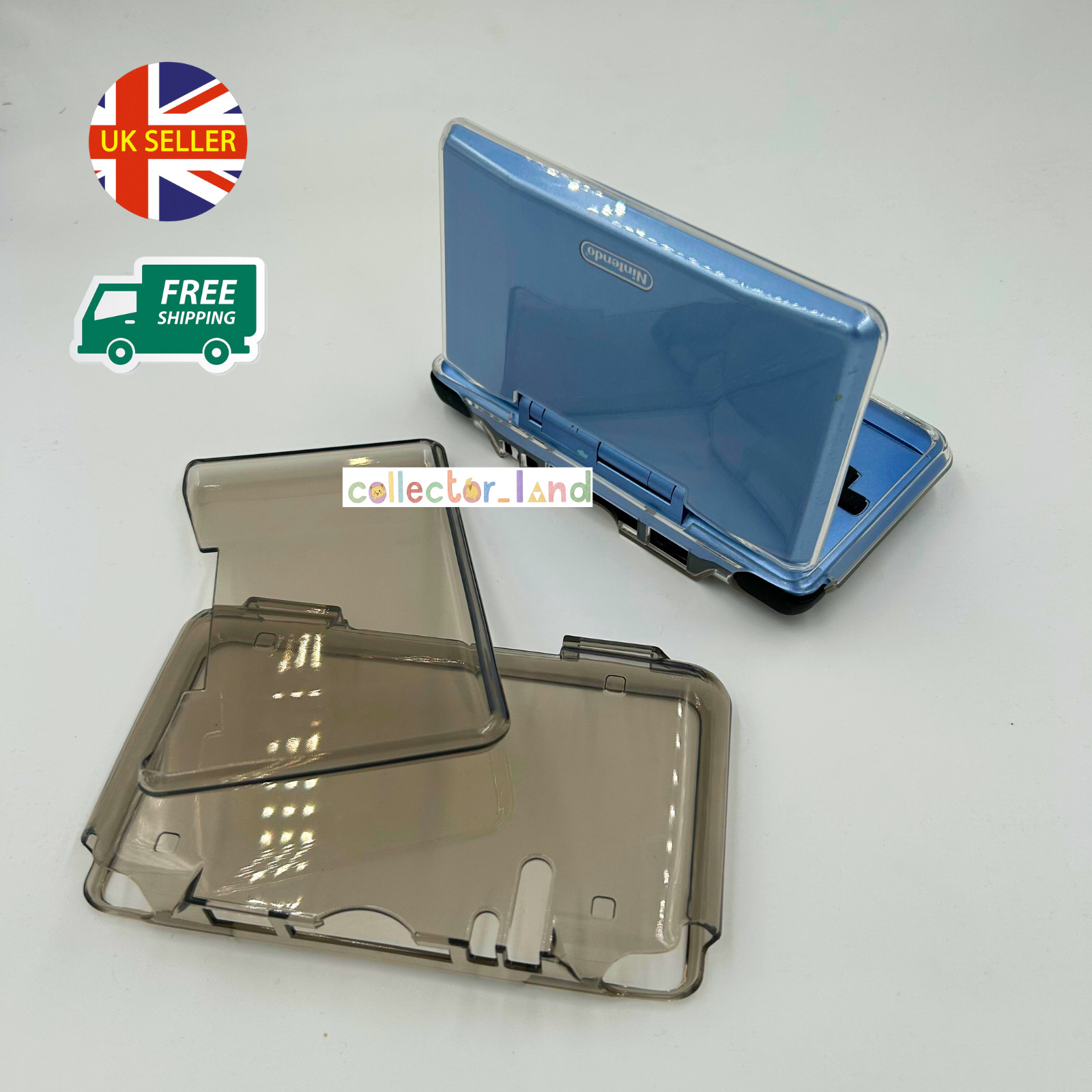 Original Nintendo Phat DS Silicone Case Fat NTR 001 Shockproof TPU Cover Clear