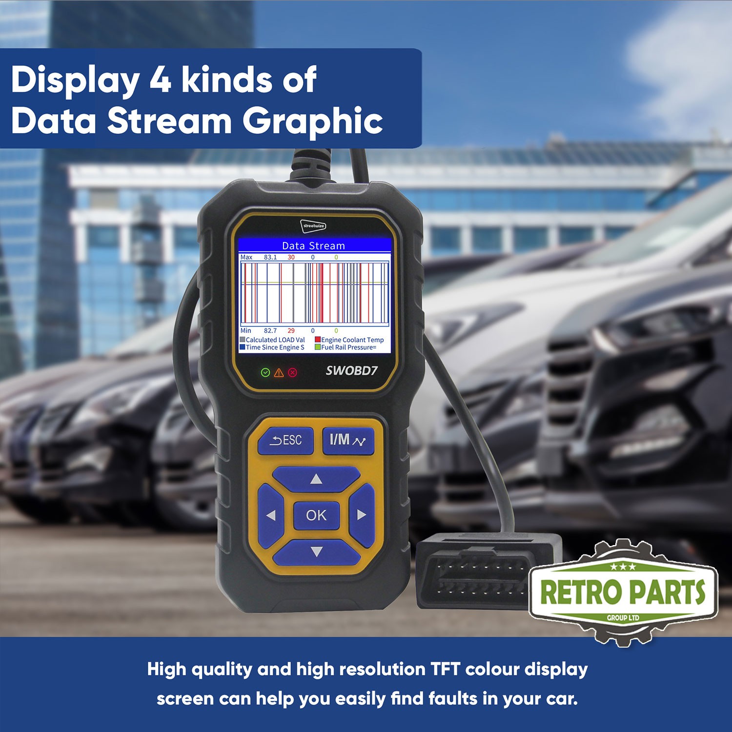 Professional OBD2 Scanner For Jaguar Diagnostic Reader Code Clear Reset